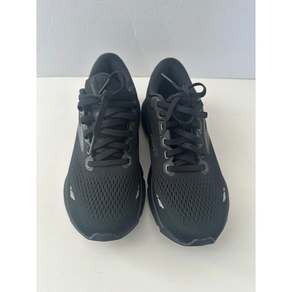 Brooks Women's Ghost 15 Neutral Running Shoe-Ebony/Black/Oyster Size 6.5 - Picture 3 of 6